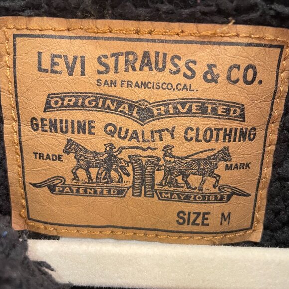 Levi’s Justin Timberlake Sherpa‑lined Trucker Jacket - Picture 3 of 3